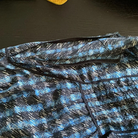 Odille Anthropologie Size 8 Silk/cotton blend Plaid Sleeveless Tank Top Blue - Picture 10 of 10